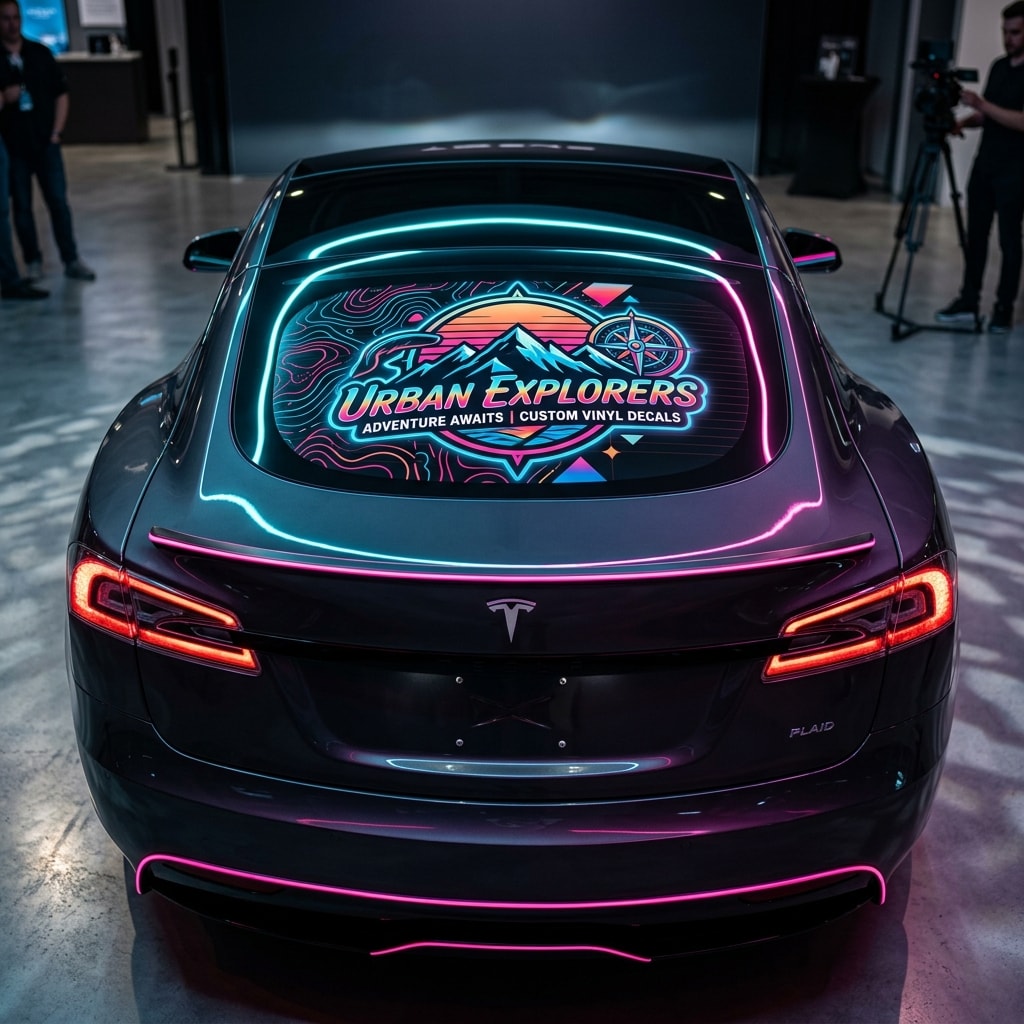 Custom Car Window Decals preview