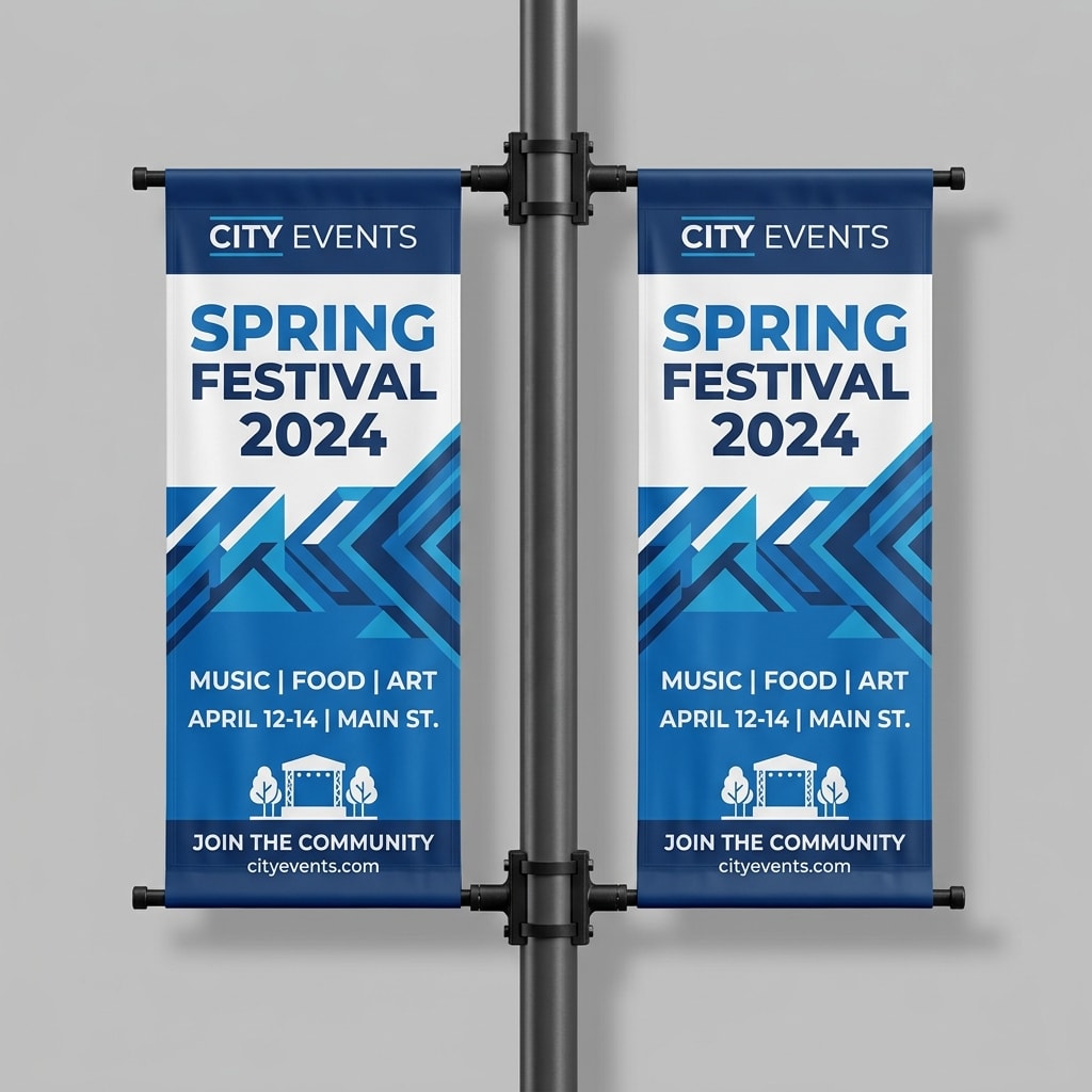 Custom Pole Banners preview