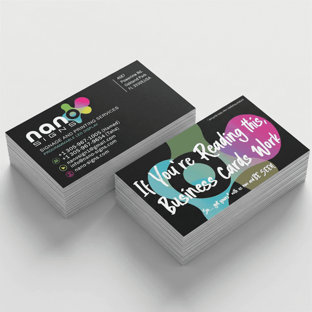Custom Business Cards preview