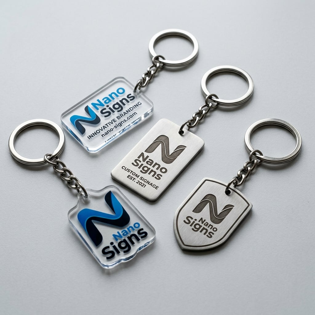 Custom Logo Keychains