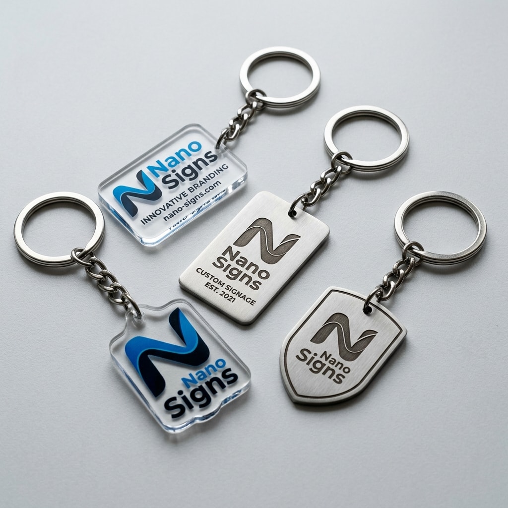 Custom Logo Keychains preview